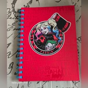 DC Comics: Harley Quinn Spiral Notebook NEW